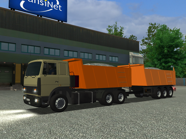 ets Maz 5336 6x4 Kipper + interieur + kipper tande ETS COMBO'S