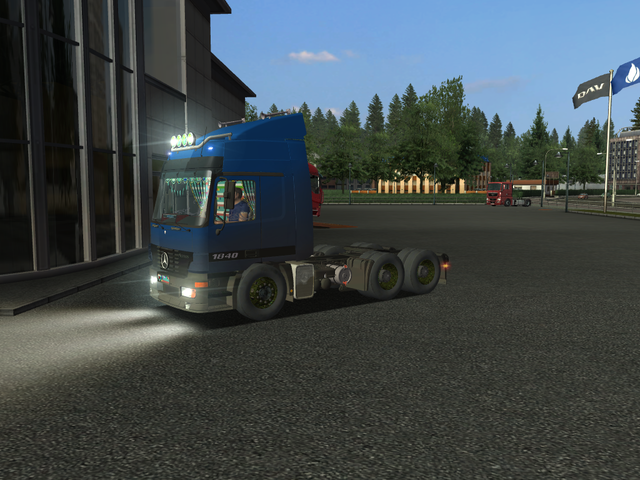 gts Mercedes Actros MP1 6x4 + Schmitz trailer by F GTS COMBO'S