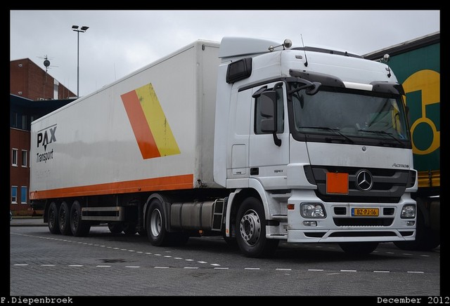 BZ-PJ-16 Mercedes Actros MP3 2-BorderMaker 23-12-2012