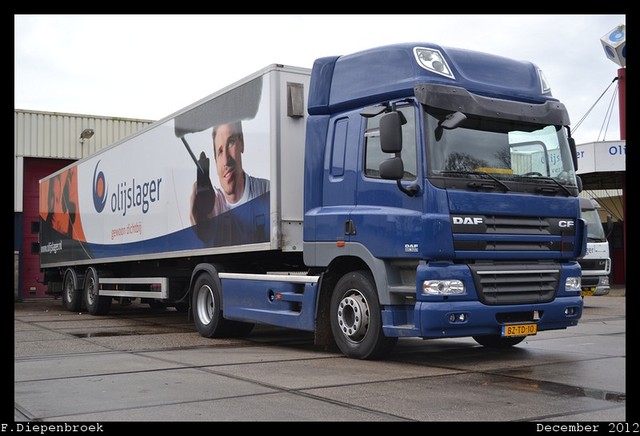 BZ-TD-10 DAF CF Olieslager-BorderMaker 1e kerstdag