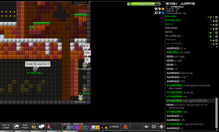 Snowy Jumping Stagecrew - 