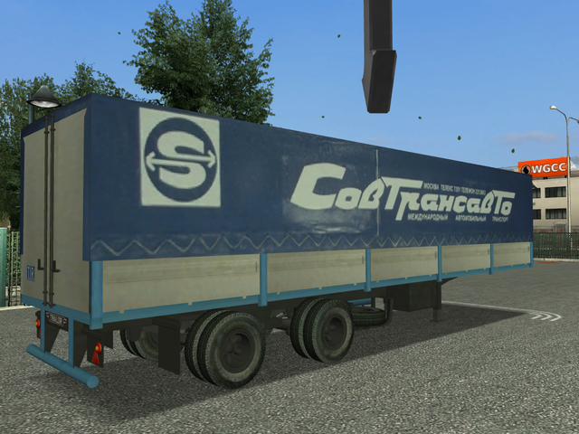 gts Trailer oldstyle 2 asser verv reefer 3 trailers 2 axxis
