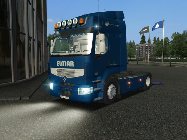 gts Renault Premium II + interieur ELMAR verv rena GTS TRUCK'S