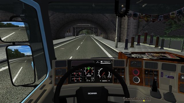 gts Scania 143M V8 500 + interieur van Hoek Transp GTS TRUCK'S