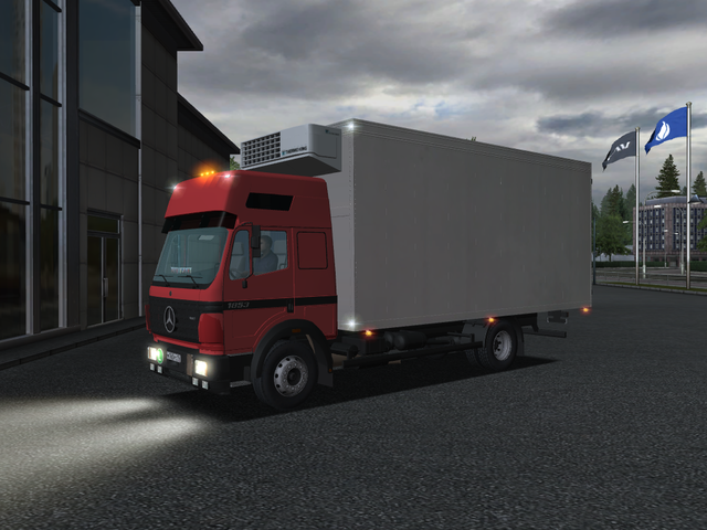 gts Mercedes Benz 1853 bdf + aanhanger verv daf B  GTS COMBO'S