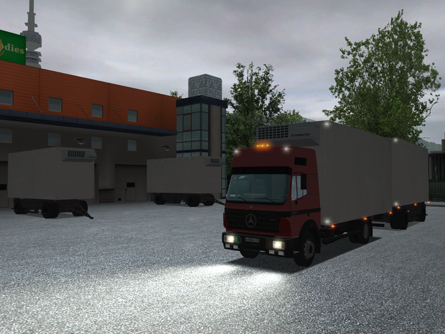 gts Mercedes Benz 1853 bdf + aanhanger verv daf B  GTS COMBO'S