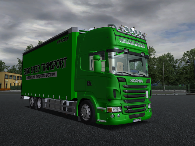 gts Scania R500 6x2 + tandem Euro Speed Transport GTS COMBO'S