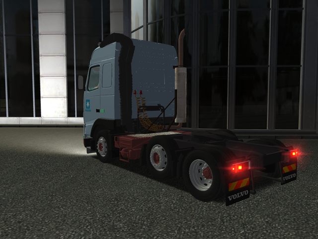 gts Volvo FH12 Maersk 2 + container trailer by Vol GTS COMBO'S