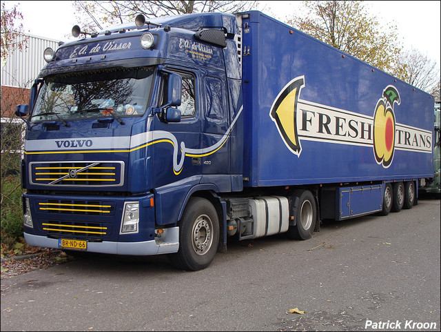 Visser, E.A. de (3) Truckfoto's