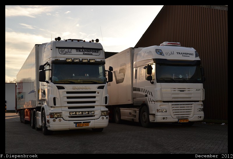 Groepsfoto Kuhl Transport-BorderMaker - 27-12-2012