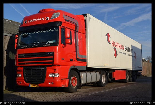 BV-XH-06 DAF XF105 Hartman2-BorderMaker 27-12-2012