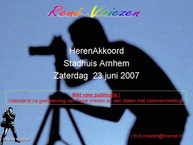 RenÃ© Vriezen 2007-06-23 #0000 HerenAkkoord Stadhuis Arnhem 23-06-2007