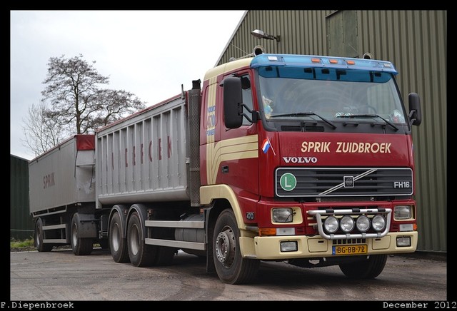 BG-B-72 Volvo FH16 Sprik Granen16-BorderMaker 27-12-2012