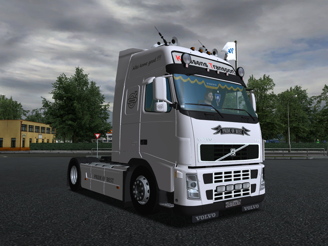 gts Volvo FH12 Kerssens Transport Best + Krone pro GTS COMBO'S