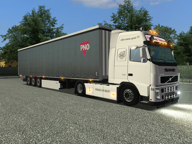 gts Volvo FH12 Kerssens Transport Best + Krone pro GTS COMBO'S