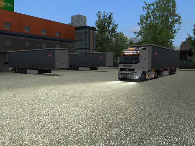 gts Volvo FH12 Kerssens Transport Best + Krone pro GTS COMBO'S