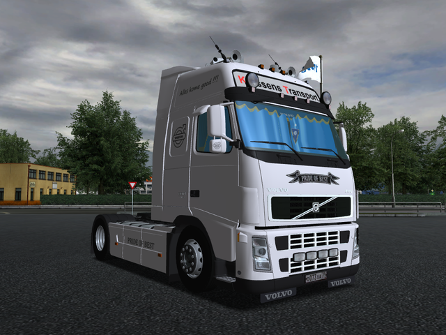 gts Volvo FH12 Kerssens Transport Best + Krone pro GTS COMBO'S