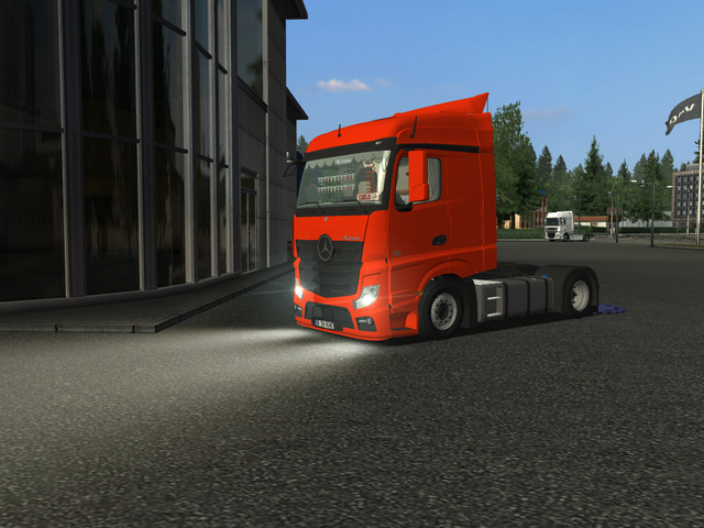 gts Mercedes Actros MP4 + trailer Cartrans by Carl GTS COMBO'S