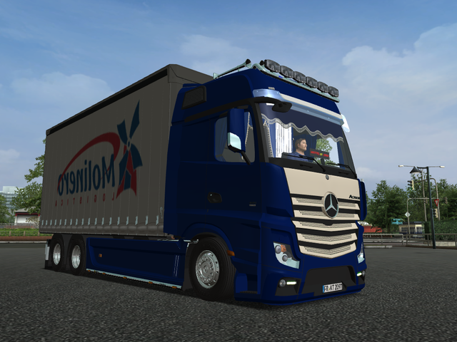 gts Mercedes Actros MPIV bdf 6x4 by MastersOfSpain GTS TRUCK'S