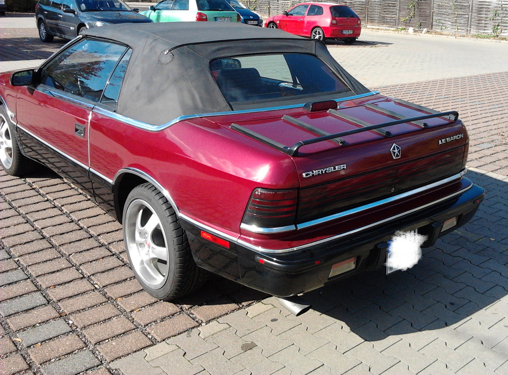 Chrysler Le Baron - Heck - 