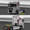 ets2 Daf XF105 DPD skin - ets2 Truck's