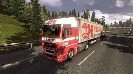 ets2 H Essers trailer en truck skin by Darksider10 ets2 Truck's