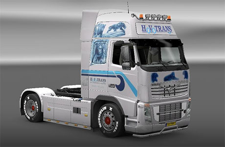 ets2 Volvo FH16 HovoTrans by the trucker5 ets2 Truck's