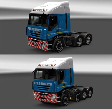 ets2 Iveco Stralis Felbermayr by Despo ets2 Truck's