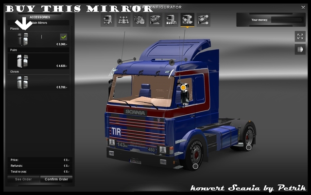 ets2 Scania 143M by Petrik verv sc ets2 Truck's