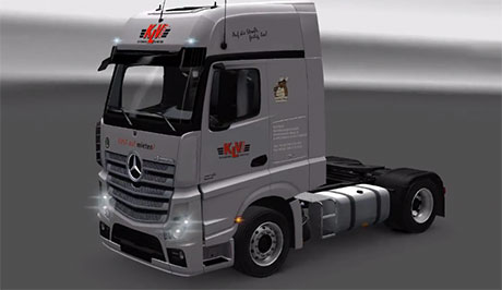ets2 Mercedes Benz Actros MP4 KLV by Danz ets2 Truck's