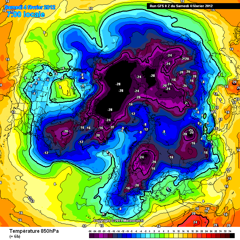 4 febbraio 850 hpa meteociel 1 - 