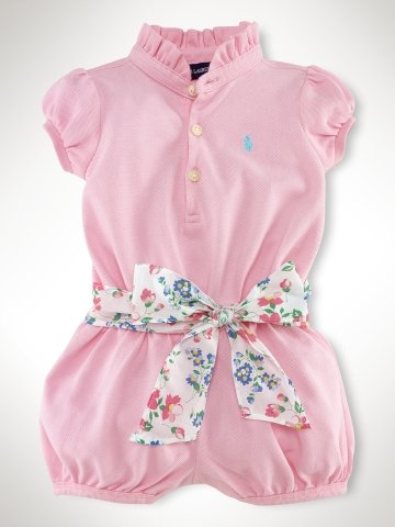 6-color-short-sleeved-baby-Romper-with-belt - 