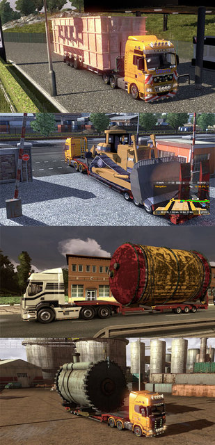 ets2 Pack Cargas Especiais by Carlos Silva ets2 trailers