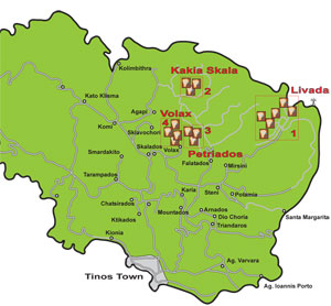 Tinos-Map-300 29119 - 