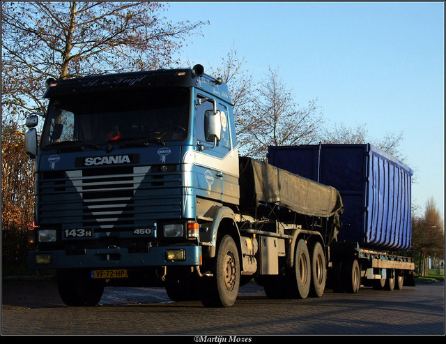 A van Tuijl Scania 143 - 450 Vrachtwagens