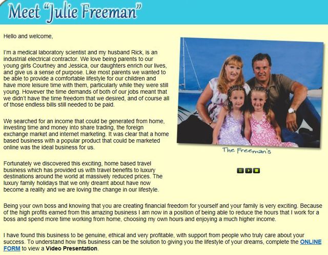 Julie Freeman Testimonial Picture Box