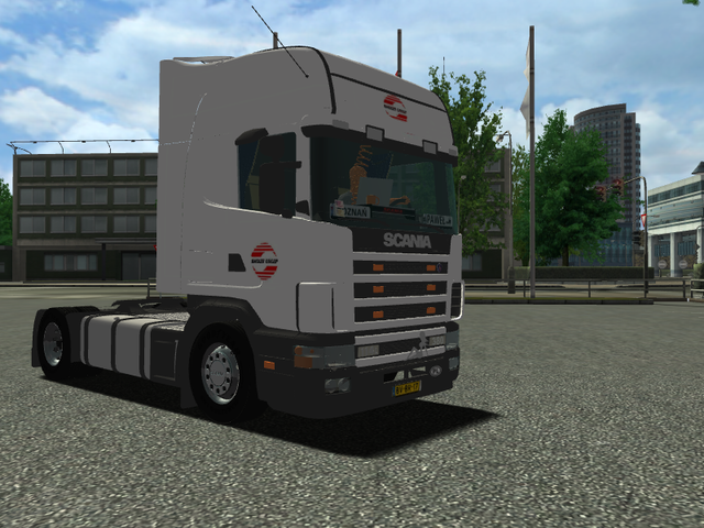 ets Scania 114L + Krone Coolliner Broersma Logisti ETS COMBO'S