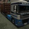 ets DAF XF 95 Blouw B.V. ve... - GTS TRUCK'S