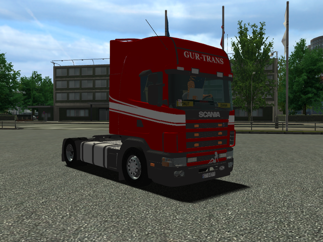 ets Scania 114L 380 + Schmitz verv mb A Diversen