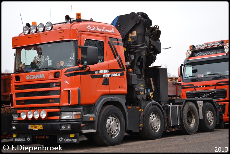 BD-DX-06 Scania 144G 460 Remmers Muntendam2-Border - 17-02-2013