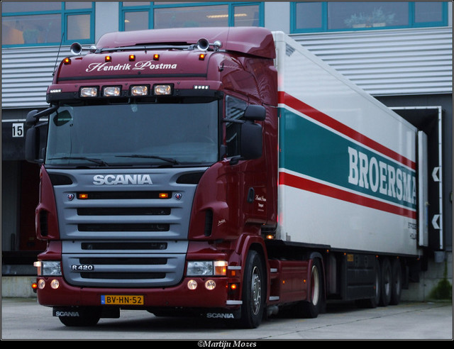Hendrik Postma Scania R420 Vrachtwagens