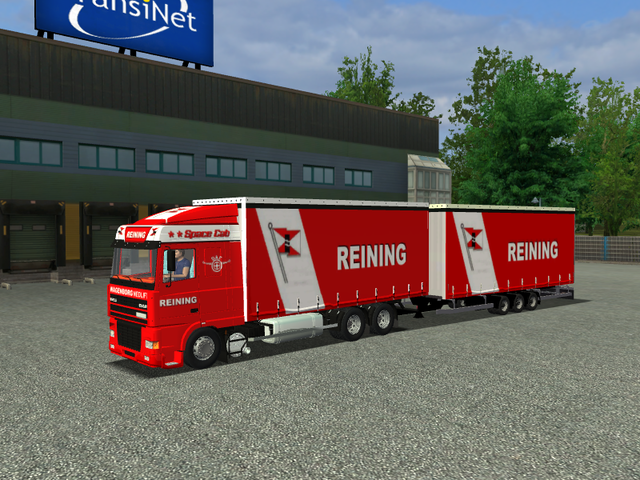 ets Daf 95 + tandem Reining verv mb C container 1 ETS COMBO'S