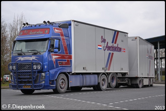 BZ-VZ-81 Volvo FH16 750 Siep Amsterdam-BorderMaker 2013