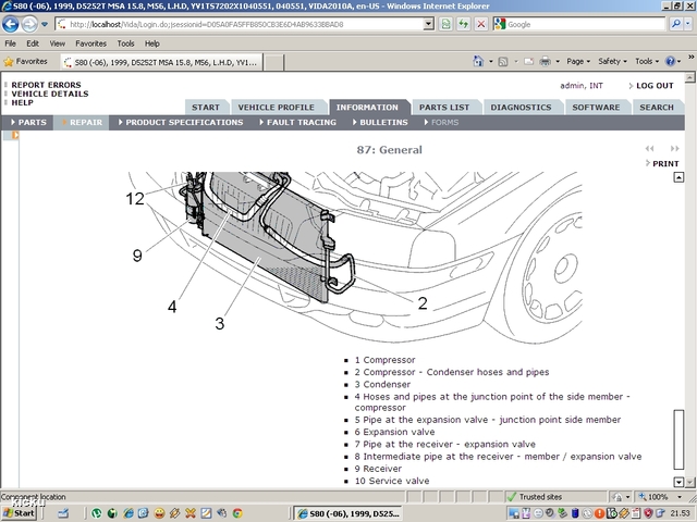 screenshot.737 Volvo VIDA via VCT2000