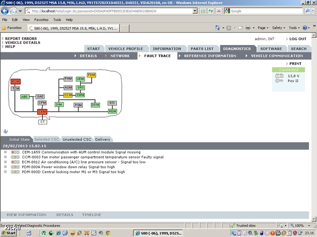 screenshot.1006 Volvo VIDA via VCT2000