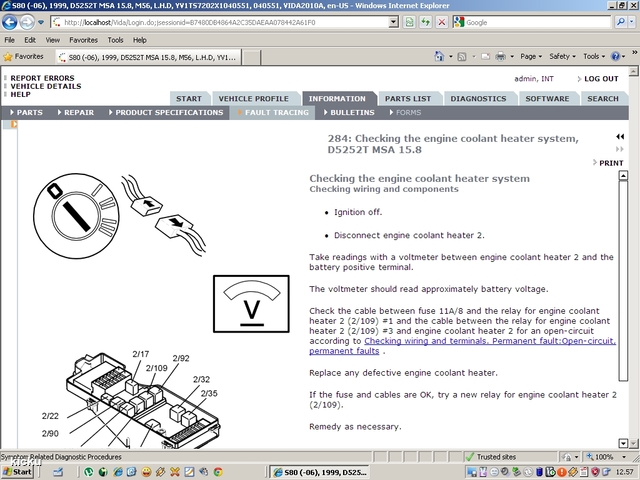 screenshot.1030 Volvo VIDA via VCT2000