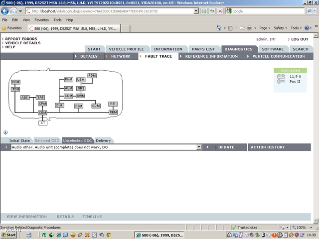 screenshot.1210 Volvo VIDA via VCT2000