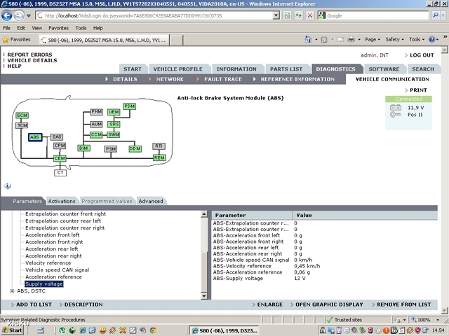 screenshot.1292 Volvo VIDA via VCT2000