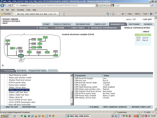 screenshot.1298 Volvo VIDA via VCT2000