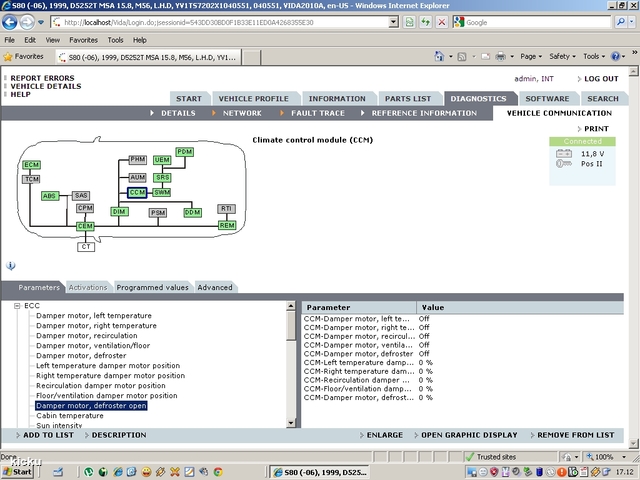 screenshot.1314 Volvo VIDA via VCT2000